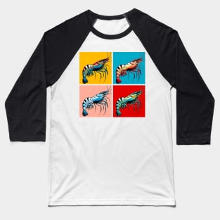 Pop Freshwater Shrimp - Cool Aquarium Fish Baseball T-Shirt